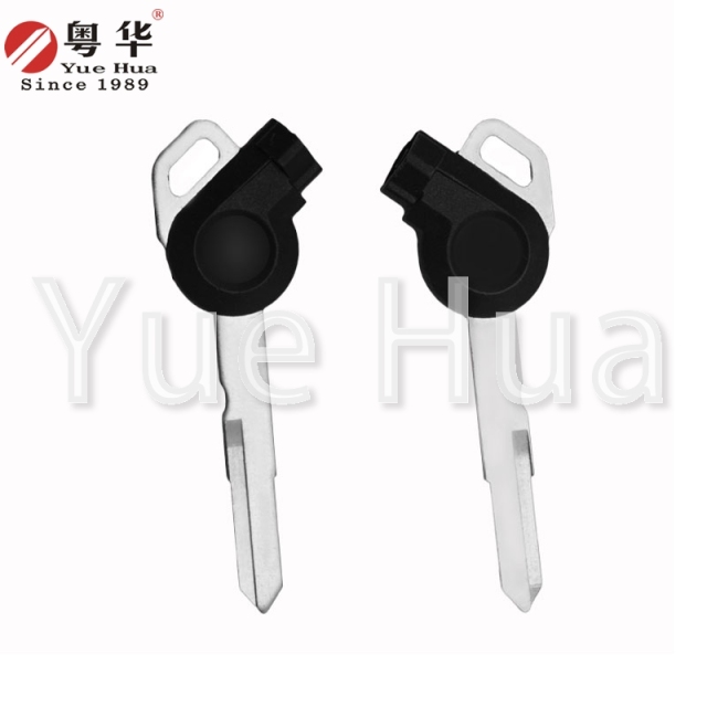 Suitable for Yamaha motorcycle keys Yamaha 011 left and right single groove 4th generation Cygnus 125/3rd generation LH125T-C motorcycle key blank with magnetic beads and film