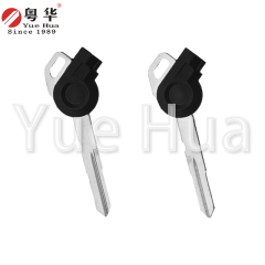 Suitable for Yamaha motorcycle keys Yamaha M3 magnetic left and right double groove 4th generation Cygnus 125/3rd generation LH125T-C motorcycle key blank with magnetic beads and film