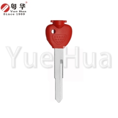 Suitable for Yamaha motorcycle keys Yamaha 015 left single groove Majesty 250/400/YP2/YP3/YP4 motorcycle key blank with magnetic bead and film