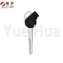 Suitable for Yamaha motorcycle keys Yamaha M3 magnetic left and right double groove 4th generation Cygnus 125/3rd generation LH125T-C motorcycle key blank with magnetic beads and film