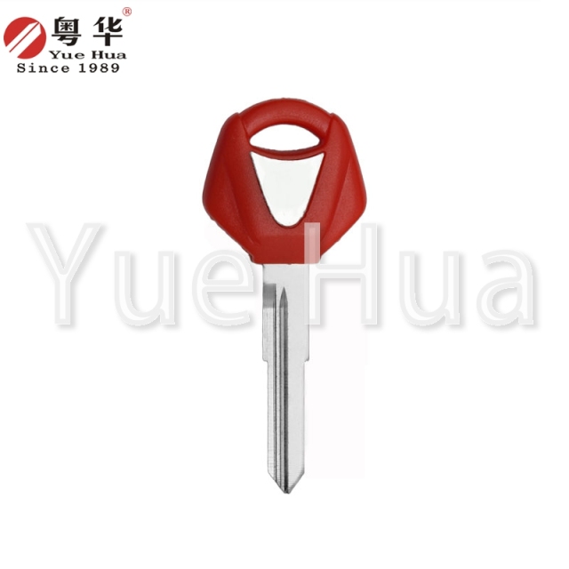 Suitable for Yamaha motorcycle keys Yamaha 019 right double groove R5/R3/R125/MT-03,chip installable,motorcycle key blank