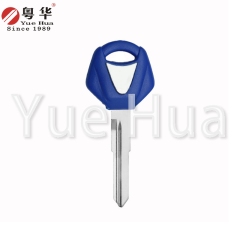 Suitable for Yamaha motorcycle keys Yamaha 019 right double groove R5/R3/R125/MT-03,chip installable,motorcycle key blank