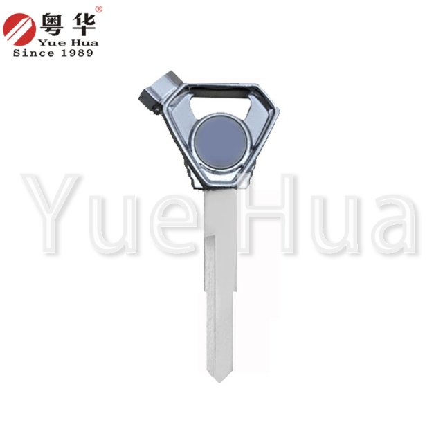 Suitable for Yamaha motorcycle keys Yamaha 020 right single groove,Jog/New Fuxi AS125/Xuying motorcycle key blank,with magnetic beads and film