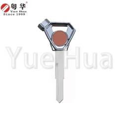Suitable for Yamaha motorcycle keys Yamaha 020 right single groove,Jog/New Fuxi AS125/Xuying motorcycle key blank,with magnetic beads and film