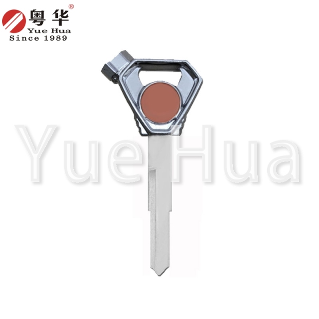 Suitable for Yamaha motorcycle keys Yamaha 020 right single groove,Jog/New Fuxi AS125/Xuying motorcycle key blank,with magnetic beads and film