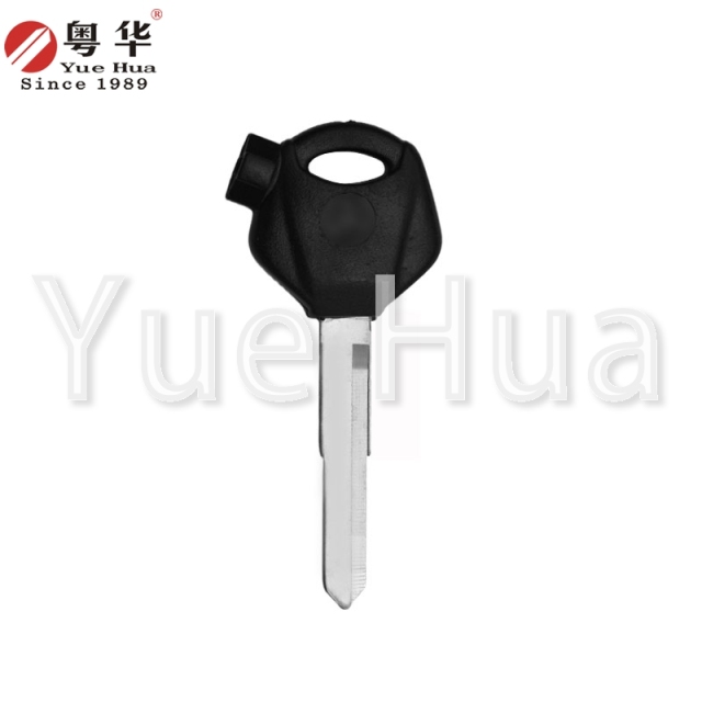 Suitable for Yamaha motorcycle keys Yamaha 04WM magnetic left and right single slot,JOG100/Xuying/Cygnus 125 motorcycle key blank with magnetic beads and film
