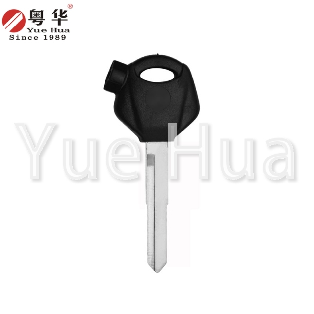Suitable for Yamaha motorcycle keys Yamaha 04WM magnetic left and right single slot,JOG100/Xuying/Cygnus 125 motorcycle key blank with magnetic beads and film