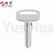 Suitable for Yamaha motorcycle keys; Yamaha left and right double groove; motorcycle key blank; copper key blank; Yuehua key locksmith consumables