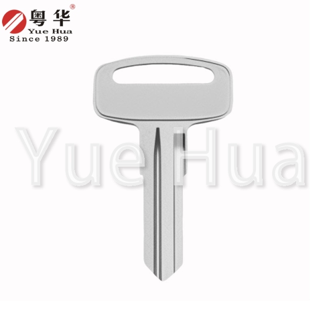 Suitable for Yamaha motorcycle keys; Yamaha left and right double groove; motorcycle key blank; copper key blank; Yuehua key locksmith consumables