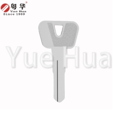 Suitable for Yamaha motorcycle keys, Yawang left and right single groove, motorcycle key blank, copper key blank, Yuehua key locksmith consumables