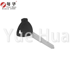 适用于雅马哈摩托车钥匙，雅马哈 022-1 左单槽摩托车钥匙坯，黄铜钥匙坯，带磁珠和薄膜