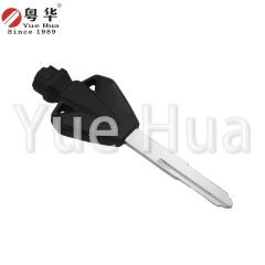 Suitable for Yamaha motorcycle keys Yamaha 023 right single groove ,rubber triangle key blank,motorcycle key blank with magnetic beads and rubber film