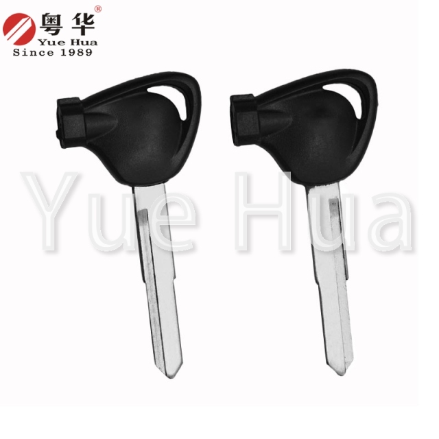 Suitable for Yamaha motorcycle keys Yamaha horizontal WM left and right single groove BWS125/VOX50/GTR125/Cygnus 125 foldable motorcycle key blank with magnetic beads and film