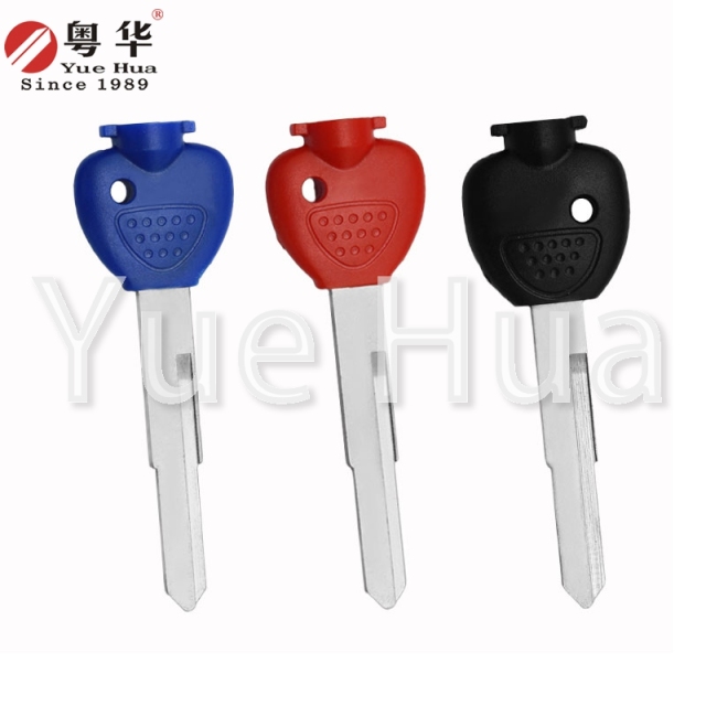 Suitable for Yamaha motorcycle keys Yamaha 015 left single groove Majesty 250/400/YP2/YP3/YP4 motorcycle key blank with magnetic bead and film