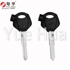 Suitable for Yamaha motorcycle keys Yamaha 04WM magnetic left and right single slot,JOG100/Xuying/Cygnus 125 motorcycle key blank with magnetic beads and film