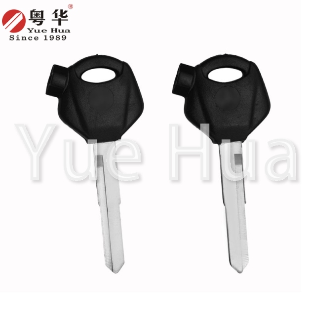 Suitable for Yamaha motorcycle keys Yamaha 04WM magnetic left and right single slot,JOG100/Xuying/Cygnus 125 motorcycle key blank with magnetic beads and film