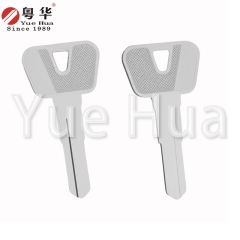 Suitable for Yamaha motorcycle keys, Yawang left and right single groove, motorcycle key blank, copper key blank, Yuehua key locksmith consumables