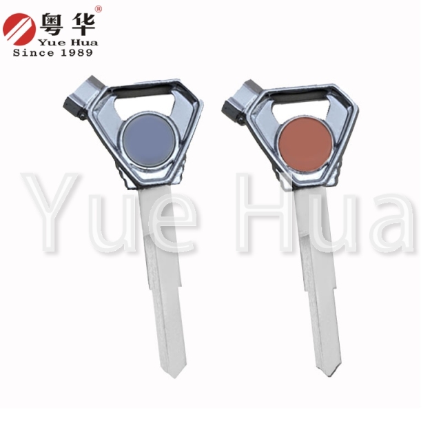 Suitable for Yamaha motorcycle keys Yamaha 020 right single groove,Jog/New Fuxi AS125/Xuying motorcycle key blank,with magnetic beads and film