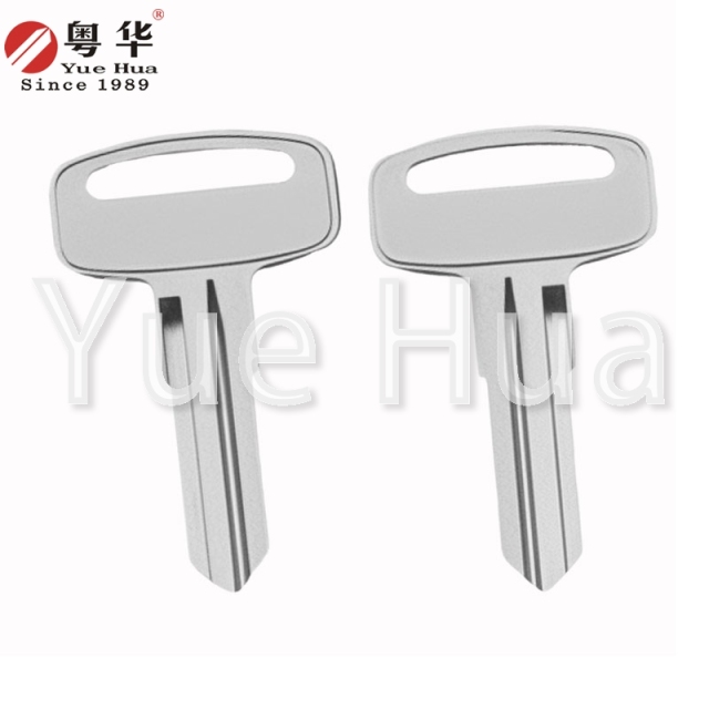 Suitable for Yamaha motorcycle keys; Yamaha left and right double groove; motorcycle key blank; copper key blank; Yuehua key locksmith consumables