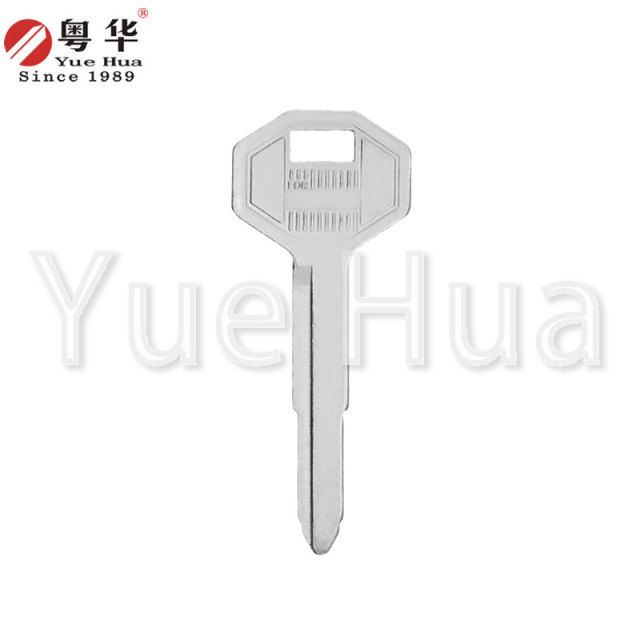 Suitable for Mitsubishi car keys; Suitable for all-copper forklift key blanks Matida; All-copper Mitsubishi left and right single keys