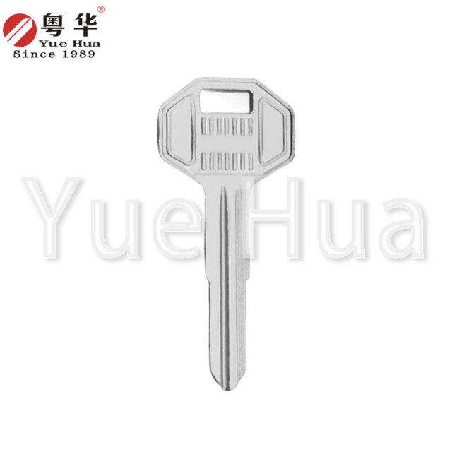 Suitable for Mitsubishi car keys, copper forklift key blank, switch ignition, Matida, all copper, Sanling left and right double