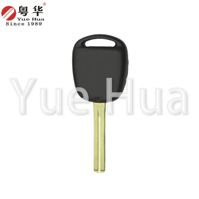 Suitable for Toyota car keys TF Toyota 2-button (with logo) straight remote 4700/4000 shell