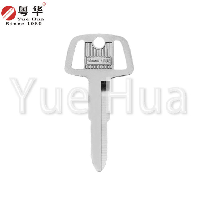 Suitable for Mitsubishi car keys; Suitable for all-copper key blanks; Car key single-groove blank; Copper Mitsubishi left and right single