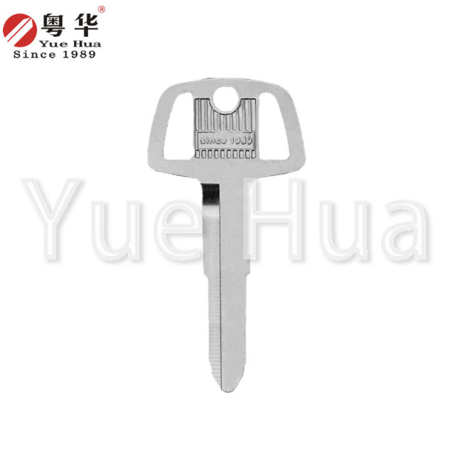 Suitable for Mitsubishi car keys; Suitable for all-copper key blanks; Car key single-groove blank; Copper Mitsubishi left and right single
