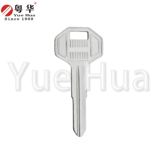 Suitable for Mitsubishi car keys, copper forklift key blank, switch ignition, Matida, all copper, Sanling left and right double