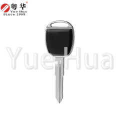 Suitable for modern car keys; suitable for modern right double with trim; metal bright edge epoxy round handle car key