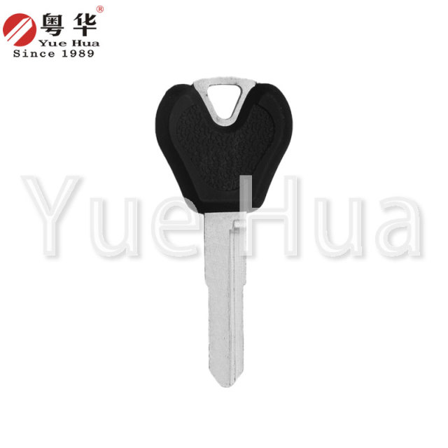Suitable for Wuling car keys rubber handle straight handle remote control flat milling 2-track external milling groove New Wuling Honggu