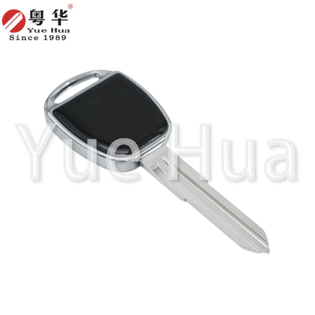 Suitable for modern car keys; suitable for modern right double with trim; metal bright edge epoxy round handle car key