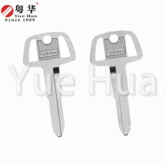 Suitable for Mitsubishi car keys; Suitable for all-copper key blanks; Car key single-groove blank; Copper Mitsubishi left and right single