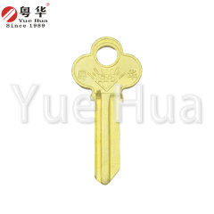 花纹扁平三脚电锁钥匙坯；五金梅花家用黄铜钥匙坯；民用门钥匙坯