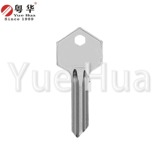 Five-bead six-angle key blank 2; six-angle key blank; unit door key blank; main door key blank; spherical lock civilian door key