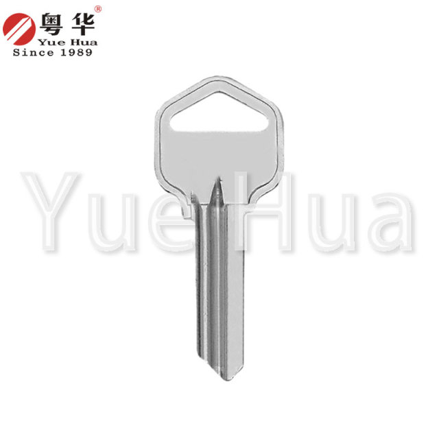 FIY 方飞球形单元门锁钥匙坯；酒店门锁钥匙坯；黄铜材质；民用门锁钥匙