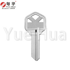 K3 key; hollowed-out hotel door key blank; electroplated lock key blank; 2.0mm thick key blank; three-hole residential key