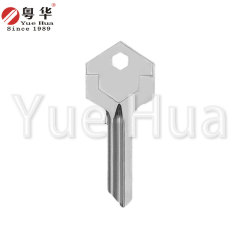 Five-bead six-angle key blank 2; six-angle key blank; unit door key blank; main door key blank; spherical lock civilian door key