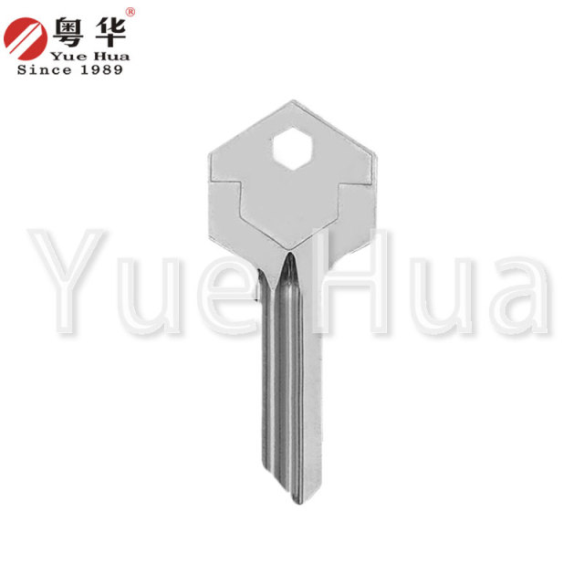 Five-bead six-angle key blank 2; six-angle key blank; unit door key blank; main door key blank; spherical lock civilian door key