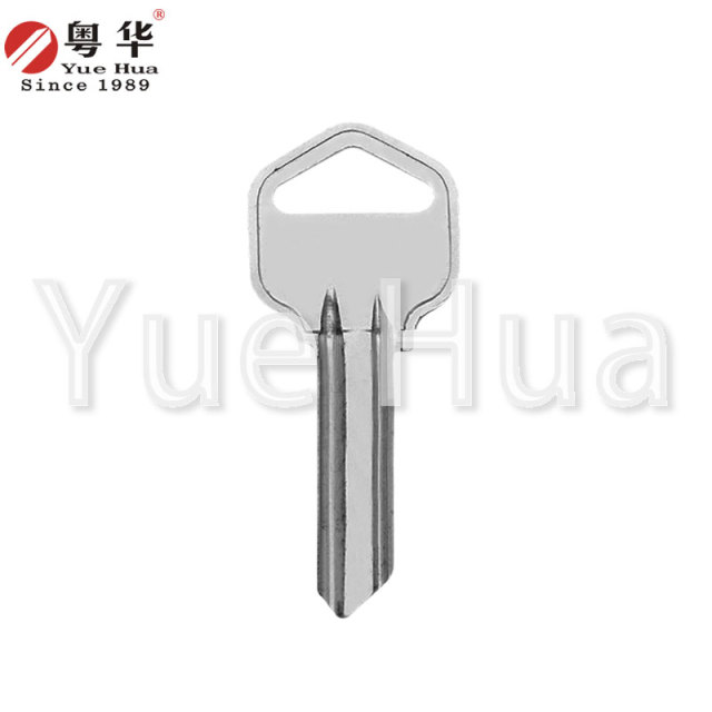 FIY 方飞球形单元门锁钥匙坯；酒店门锁钥匙坯；黄铜材质；民用门锁钥匙