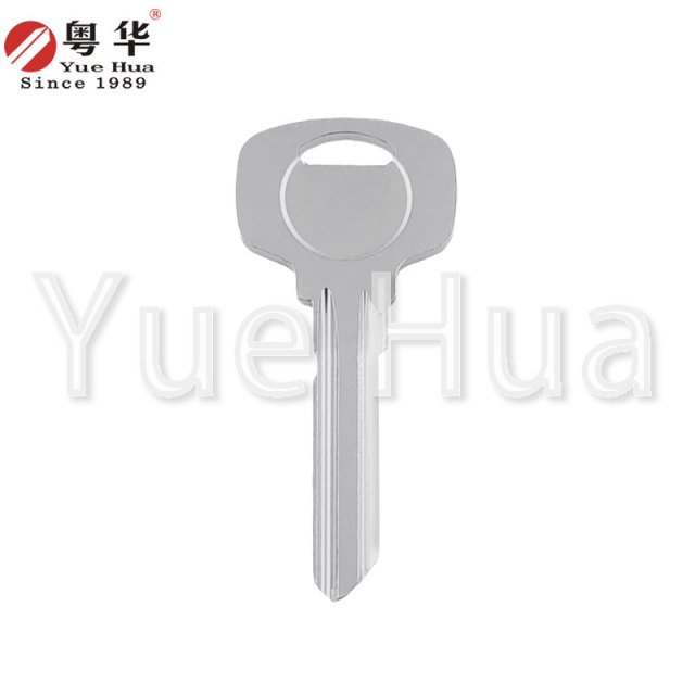 VO1H copper key white large handle square antique key blank long antique key blank civilian door key