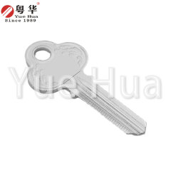 Bird-shaped key blank; 2.0mm thick key blank; brass material; civilian door key