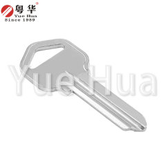 FIY 方飞球形单元门锁钥匙坯；酒店门锁钥匙坯；黄铜材质；民用门锁钥匙