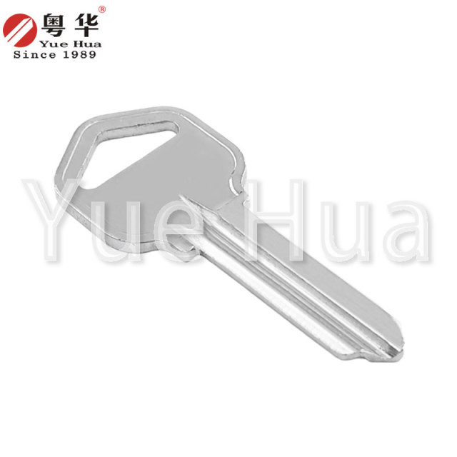 FIY 方飞球形单元门锁钥匙坯；酒店门锁钥匙坯；黄铜材质；民用门锁钥匙