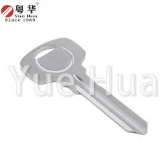 VO1H copper key white large handle square antique key blank long antique key blank civilian door key