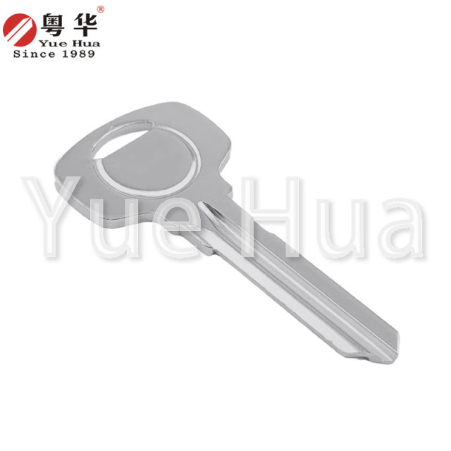 VO1H copper key white large handle square antique key blank long antique key blank civilian door key