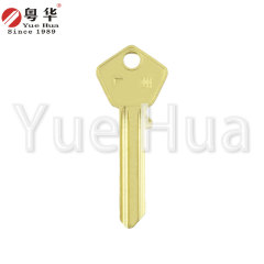 6-bead rounded top; 6-bead round groove top key blank; square with rounded corners top key blank; residential door key