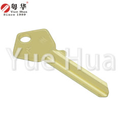 6-bead rounded top; 6-bead round groove top key blank; square with rounded corners top key blank; residential door key