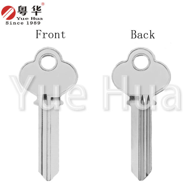 K6L key blank; security lock key blank; anti-theft door key blank; brass key; 2.1mm thick civilian door key