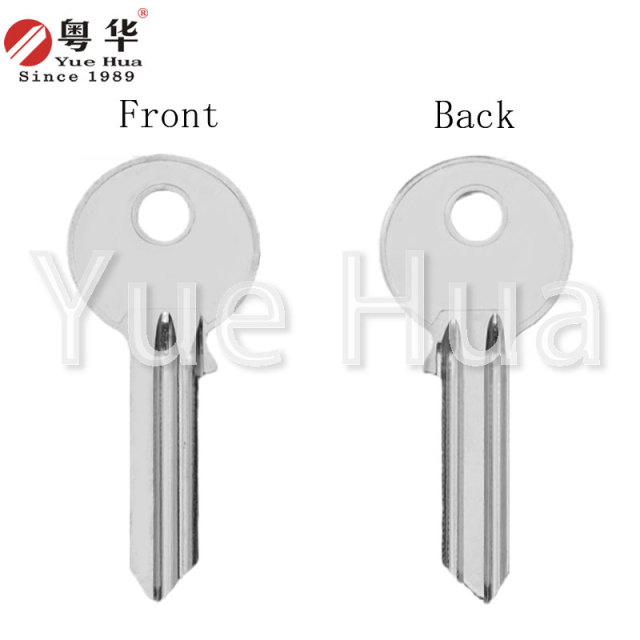 GK-UL051 key blank; security lock key blank; anti-theft door key blank; brass key; 2.15mm thick door key